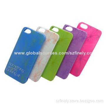 PC case for iPhone 5/5S/crystal case/three-dimension effect, vivid pattern, cool and fashionable